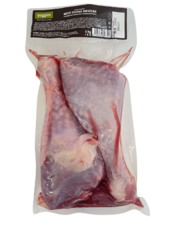Yoggies BARF Krůtí stehna 1kg